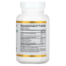 California Gold Nutrition, Total Veggie Joint Support Formula, с глюкозамином, хондроитином, МСМ и гиалуроновой кислотой, 90 растительных капсул